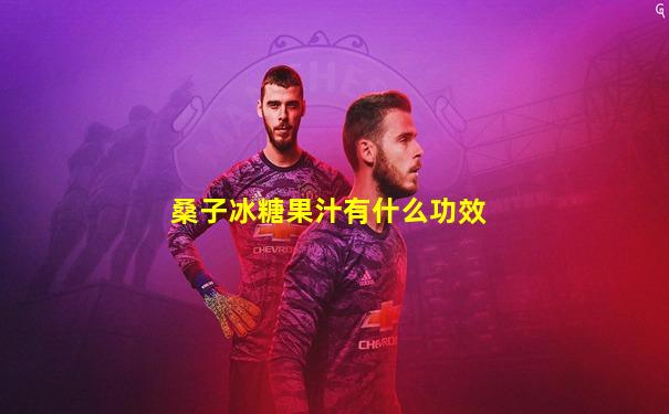 桑子冰糖果汁有什么功效