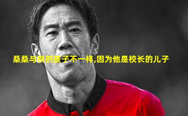 桑桑与别的孩子不一样,因为他是校长的儿子