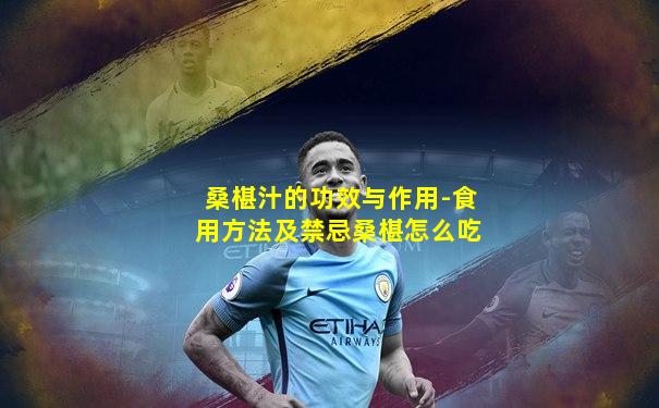 桑椹汁的功效与作用-食用方法及禁忌桑椹怎么吃