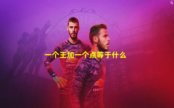 一个王加一个点等于什么