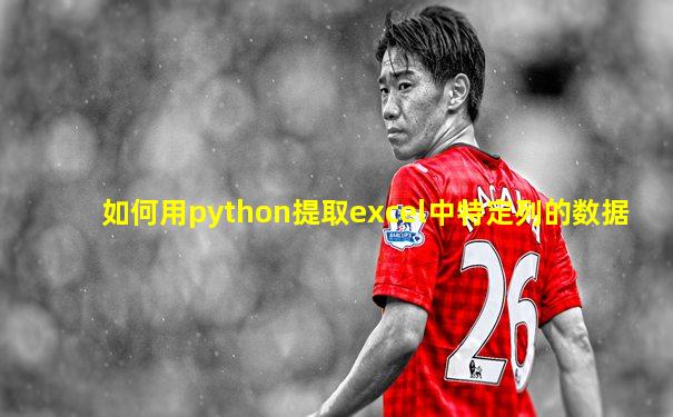 如何用python提取excel中特定列的数据